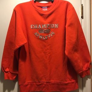 Vintage champion crewneck sweatshirt large